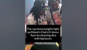 Migos + Blueface Shoot Dice In Miami’s Club LIV #shorts