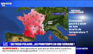 Du froid polaire à la douceur: comment peut-il y avoir de tels écarts de températures en quelques jours?