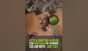 Latto & Christina Aguilera Tease New Track For Upcoming Collab With 'Just Eat'