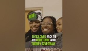 Toosii Gives Back To His Hometown With Turkey Giveaway