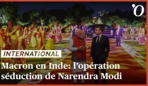 Emmanuel Macron en Inde: l’opération séduction de Narendra Modi
