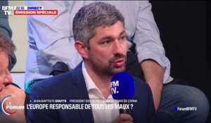 Jean-Baptiste Goutte (président des Jeunes Agriculteurs de l'Orne): "On nous demande de produire une alimentation de qualité mais qui est hors de budget pour le panier des Français"