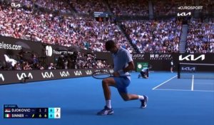 Une balle de match sauvée et beaucoup de nerfs : comment Djokovic est resté en vie