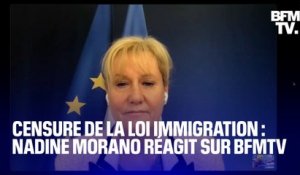 Censure partielle de la loi immigration: la réaction de Nadine Morano en intégralité