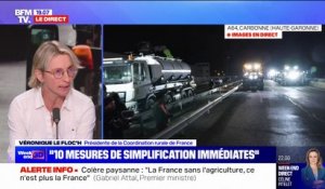 Annonces de Gabriel Attal: "La colère sur le terrain n'est pas calmée", affirme Véronique Le Floc’h (présidente de la Coordination Rurale de France)