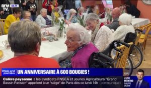 Dans cet ehpad du nord de la France, une fête d'anniversaire à 600 bougies