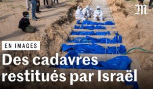 Gaza : des dizaines de corps palestiniens enterrés après leur restitution par Israël