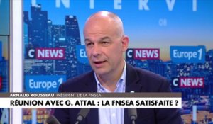 Arnaud Rousseau : «Je rappelle la nécessité du calme, de la non-violence»