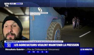 Mobilisation des agriculteurs: "On reste sur le qui-vive pour aller soutenir nos collègues agriculteurs s'il faut repartir", affirme Jérôme Bayle, un des précurseurs du mouvement