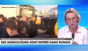 Véronique Le Floc'h : «Nous ne visons pas les Parisiens, nous ne visons pas Rungis, nous visons le pouvoir. Nous cherchons à nous faire entendre»