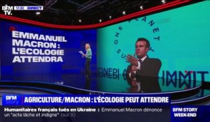 LES ÉCLAIREURS - Emmanuel Macron: l'écologie attendra