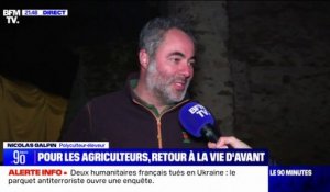 "J'ai dormi deux à trois heures par nuit depuis huit jours": Le retour à la ferme après la mobilisation pour Nicolas Galpin, éleveur et polyculteur dans l'Essonne