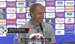 Corée du Sud - Klinsmann : "Encore du drama"