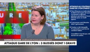 Paris : trois blessés dont un grave dans une attaque à l'arme blanche à gare de Lyon