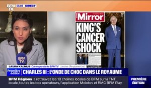 Cancer de Charles III: le "choc" à la une de la presse britannique
