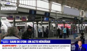 "Viens vers moi! Prends-t'en à moi!": l'une des victimes de l'assaillant de gare de Lyon a détourné son attention