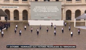 Cérémonie d'hommage aux victimes françaises des attaques terroristes du 7 octobre en Israël
