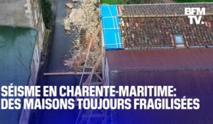 TANGUY DE BFM - Charente-Maritime: 8 mois après le séisme, des maisons toujours inhabitables
