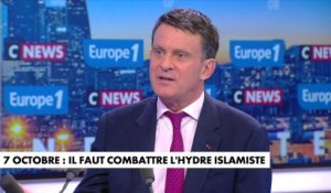 Manuel Valls : «Cette haine des juifs et d'Israël, qu'on retrouve essentiellement dans le monde arabo-musulman avec l'accompagnement des idiots utiles d'une partie de la gauche»