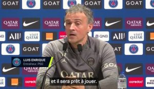 21e j. - Luis Enrique : "Mbappé sera disponible pour jouer face à Lille"