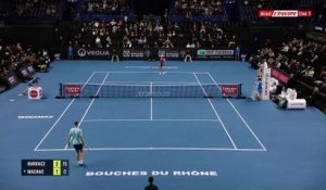 Le replay de Hurkacz - Machac (Set 1) - Tennis - Open 13 Provence
