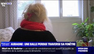 "Le tir est passé à travers le volet": une balle perdue a traversé la fenêtre de l'appartement d'une septuagénaire à Aubagne