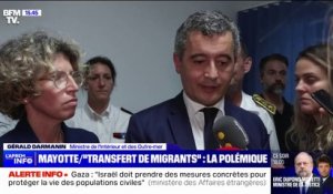 Accusation de transfert de migrants de Mayotte à la métropole: Marion Maréchal "raconte absolument n'importe quoi", réagit Gérald Darmanin