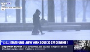 Vols annulés, écoles fermées... New York et le nord-est des États-Unis paralysés sous 30 cm de neige