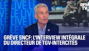 Grève SNCF: l'interview intégrale d'Alain Krakovitch, directeur de TGV-Intercités