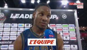 M. Ajinça : « On est déçu mais on a fait un très gros match » - Basket - Leaders Cup - Saint-Quentin