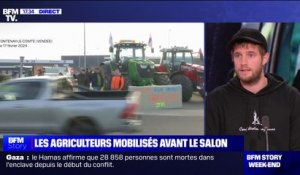 Agriculteurs: "La bataille du revenu ne fait que commencer", affirme Thomas Gibert (Confédération paysanne)