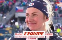 Braisaz-Bouchet : «Je me suis dit : "Ne te sabote pas"» - Biathlon - Mondiaux (F)