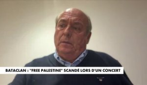 Patrick Jardin : «C'était bien prémédité. Ça m'inquiète. On n'aurait pas dû les laisser entrer avec des drapeaux palestiniens, surtout au Bataclan»