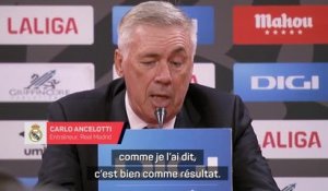 Real Madrid - Ancelotti : “Les matches que tu ne peux pas gagner, il ne faut pas les perdre”