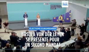 Ursula von der Leyen annonce sa candidature à un second mandat à la tête de la Commission européenne