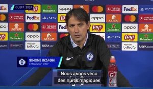 Inter - Inzaghi veut revivre “des nuits magiques” comme la saison passée