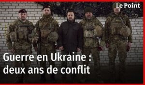Guerre en Ukraine : deux ans de conflit et un front figé