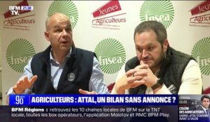 Arnaud Rousseau (président de la FNSEA) souhaite qu'Emmanuel Macron "prenne la dimension du niveau des attentes" au Salon de l'agriculture