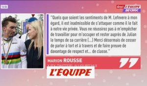 Marion Rousse répond sèchement à Patrick Lefévère - Cyclisme - Médias