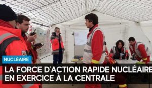 La Force d’action rapide nucléaire en exercice à la centrale nucléaire de Nogent-sur-Seine