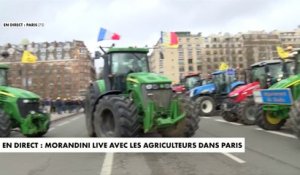 Les agriculteurs se mobilisent à Paris