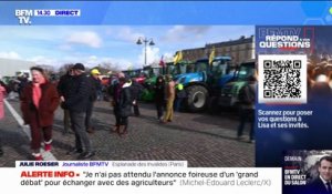 Colère des agriculteurs: des tracteurs stationnés ce vendredi place Vauban, derrière les Invalides, à Paris