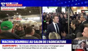 Le président de la République face aux revendications des agriculteurs