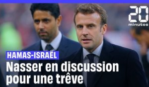 Guerre Israël-Hamas : Pourquoi Emmanuel Macron va rencontrer le président du PSG Nasser Al-Khelaïfi