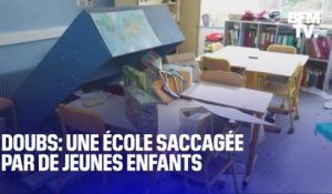 Matériel informatique cassé, vitres brisées, mobilier détruit: une école saccagée par de jeunes enfants dans le Doubs