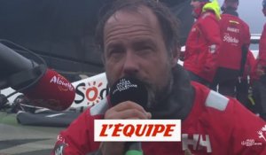 Coville : «On n'a jamais lâché» - Voile - Arkea Utim Challenge