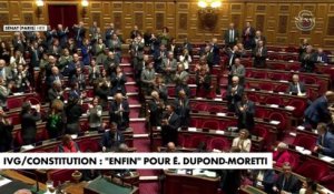 Eric Dupond-Moretti salue l'entrée de l'IVG dans la Constitution