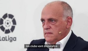 Superligue - Javier Tebas : "Florentino Perez, je lui mets zéro !"