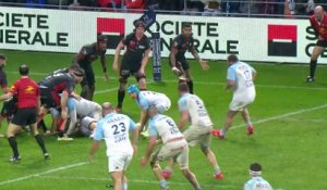 TOP 14 - Essai de Thomas CEYTE (AB) - Aviron Bayonnais - LOU Rugby