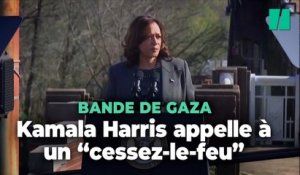 La vice-présidente des États-Unis Kamala Harris demande un "cessez-le-feu immédiat" dans la bande de Gaza